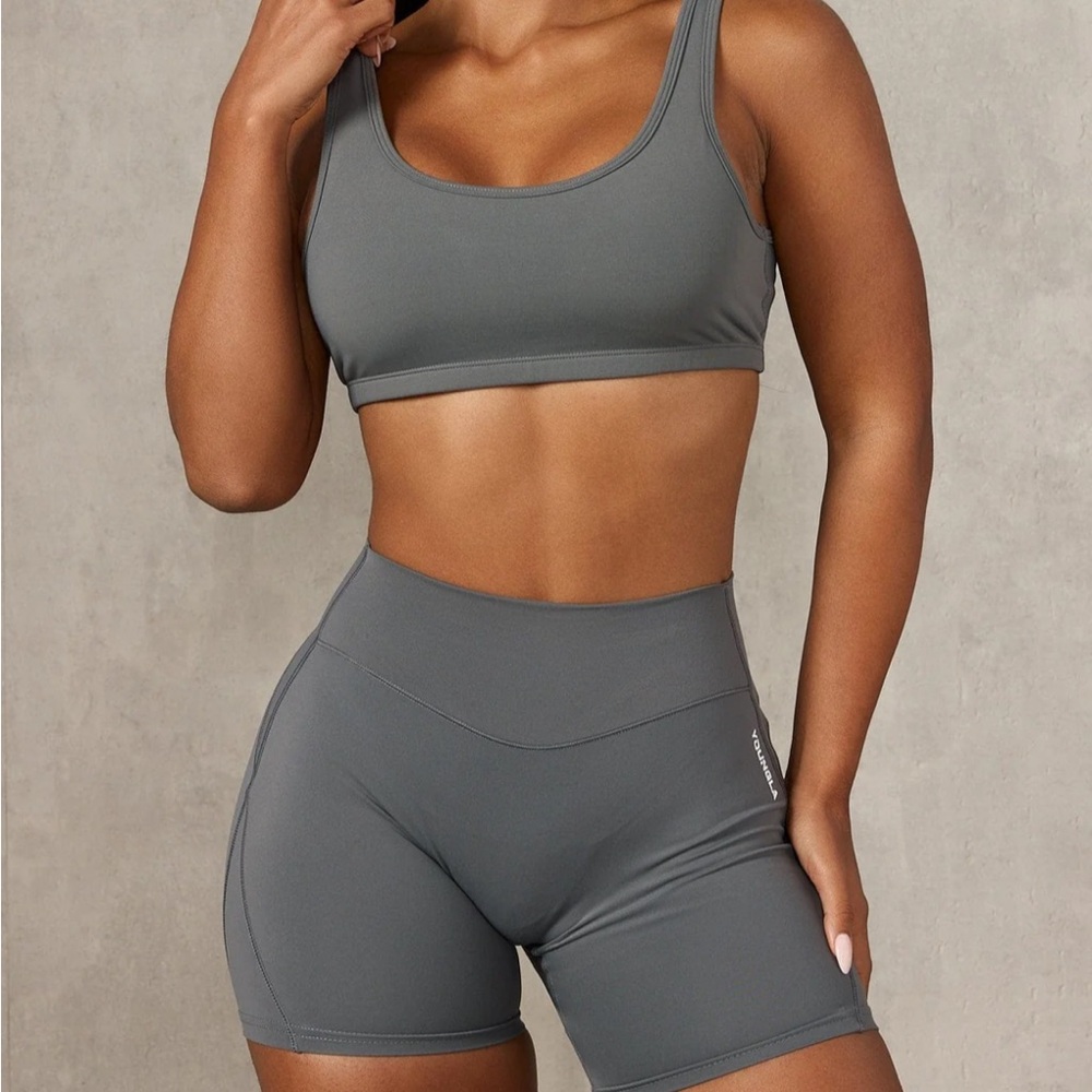YoungLA Charcoal Activewear Set